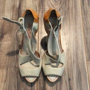 Miss sixty orange heels size 39